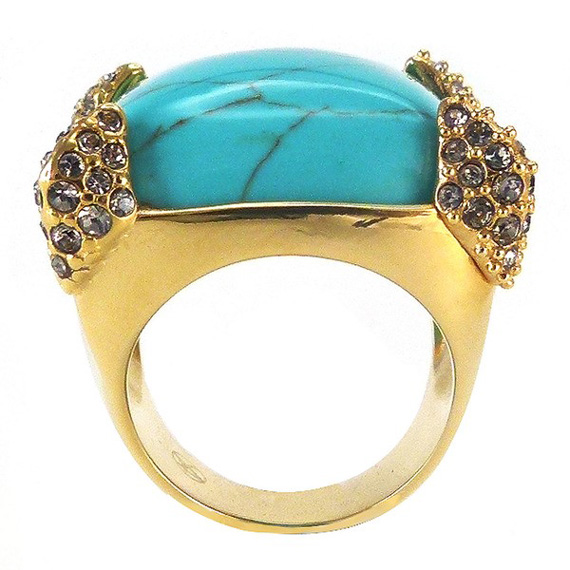 خرید انگشتر فیروزه طلا زنانه