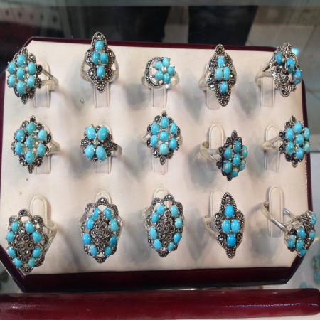 انگشتر فیروزه زنانه ظریف