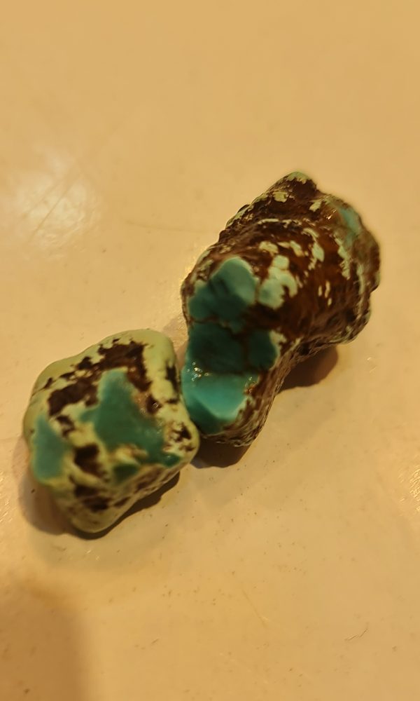 خرید نگین فیروزه نیشابوری دو پوست قواره دار: راهنمای جامع